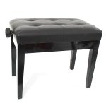Orlando PB001BK - Piano bench - imagine 3