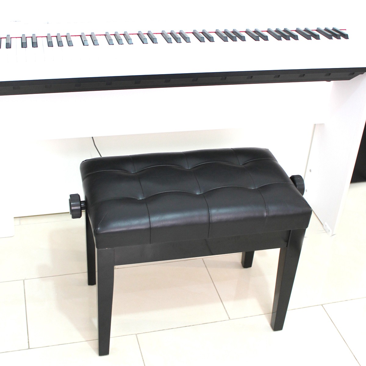 ps-products-11191-25066 Orlando PB001BK - Piano bench - imagine 1
