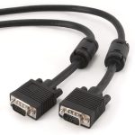 Cablu VGA - VGA 20 m, ecranat, negru
