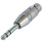 Adaptor XLR(mama)-JAack(tata 6,3MM) stereo