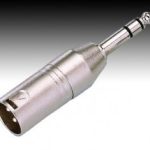Adaptor XLR(tata)-Jack(tata 6,3MM) stereo