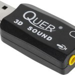 Placă de sunet Quer 3D PLUG & PLAY 2 CHANNELS (KOM0638)