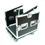 Rack 19" 10U  Combo Mixer cu roti - imagine 3