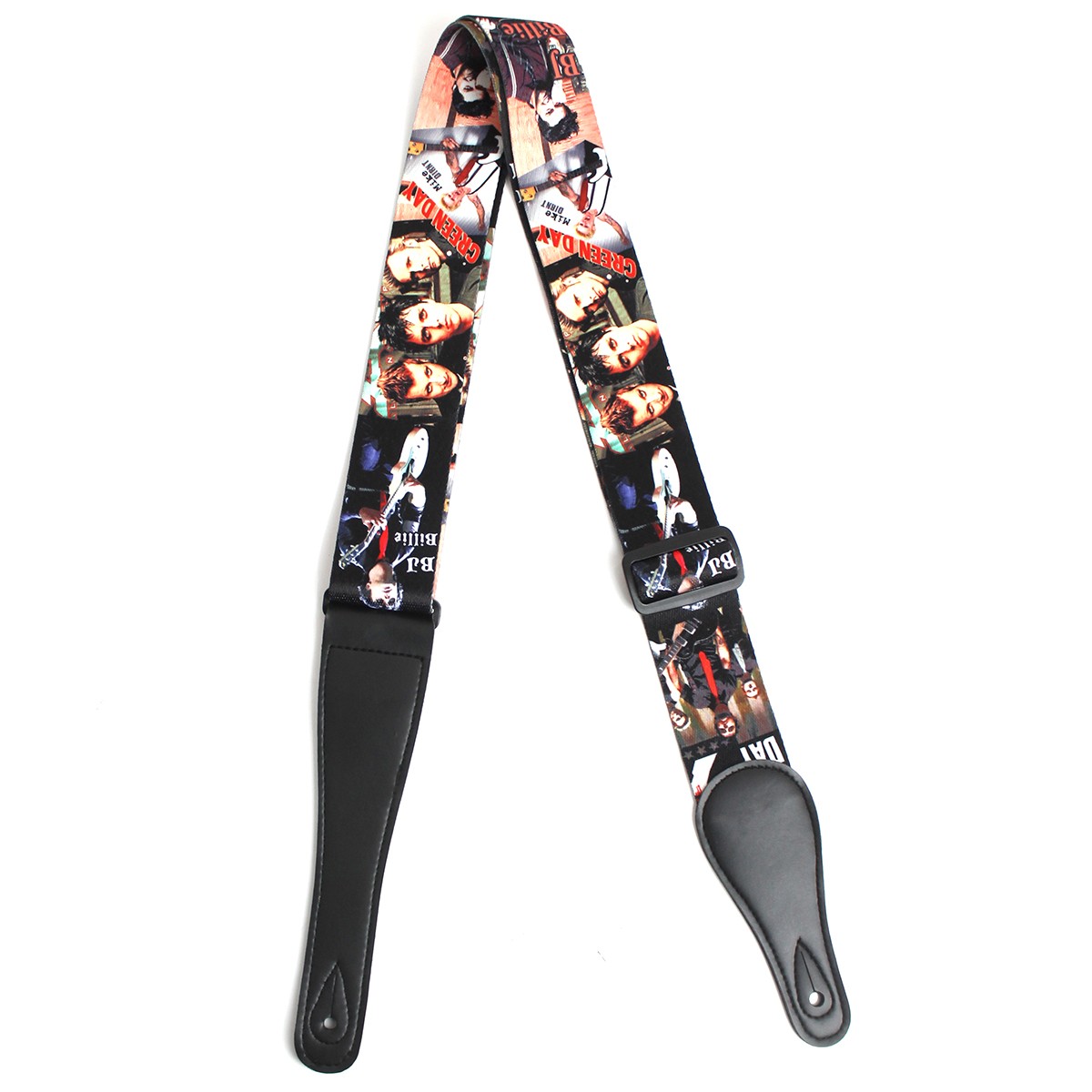 ps-products-11982-27457 GREEN DAY Guitar Strap - imagine 1