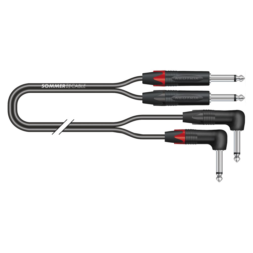 ps-products-12113-27847 Cablu 2Jack-2Jack SC-Onyx SommerCable 3m - imagine 1