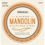 Corzi mandolina D'Addario EJS74 Stainless Steel