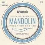 Corzi mandolina D'Addario EJ73 Phosphor Bronze