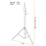 Showgear Basic 3800 Wind up stand - imagine 4