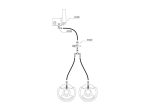 Showtec CO₂ Bottle to 3/8 Q-Lock Adapter - imagine 4