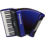 Hohner Bravo III 72 Blue silent key
