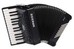 Hohner Bravo II 48 Black silent key