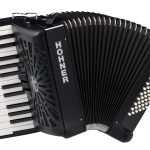 Hohner Bravo II 48 Black silent key