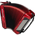 Hohner Bravo II 60 Red silent key