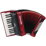 Hohner Bravo II 48 Red silent key