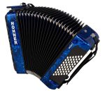 Hohner Bravo II 48 Blue silent key - imagine 2