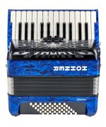 Hohner Bravo II 48 Blue silent key - imagine 6