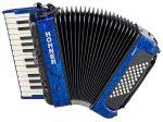 Hohner Bravo II 48 Blue silent key