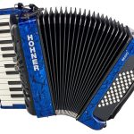 Hohner Bravo II 48 Blue silent key