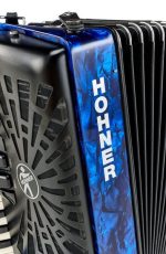 Hohner Bravo II 48 Blue silent key - imagine 9