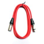 Cablu XLR XLR 2m ROSU eXpertCable - imagine 2