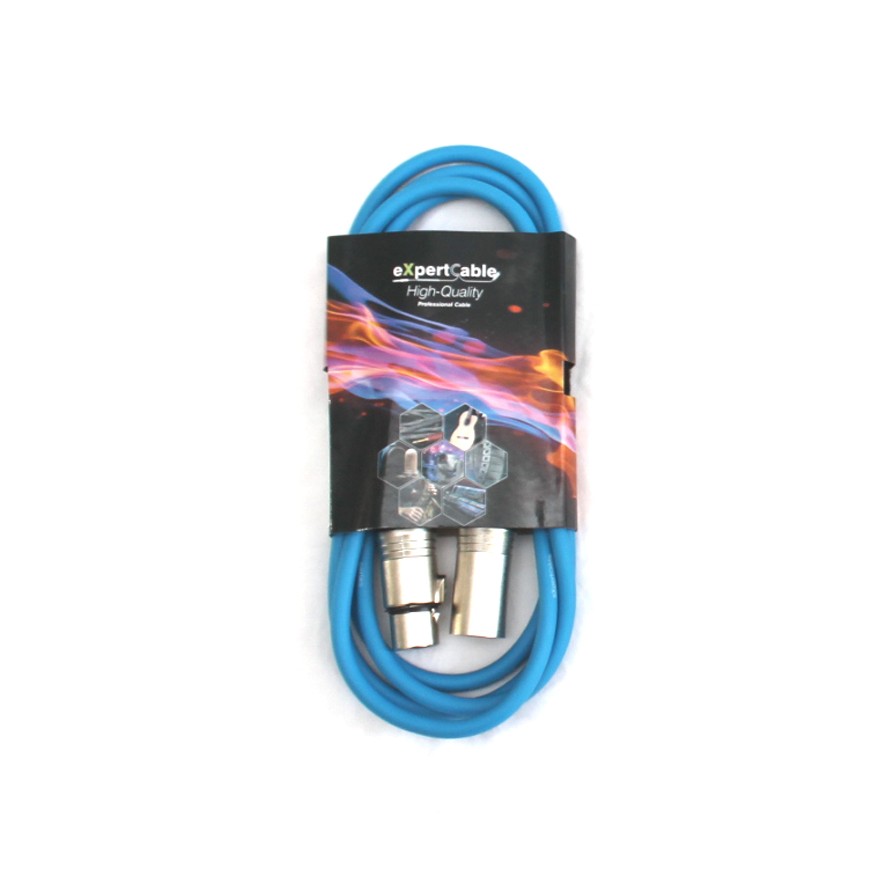 ps-products-13449-31701 Cablu XLR XLR 2m ALBASTRU eXpertCable - imagine 1