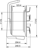 Rola pentru cabluri eXpertCable diametru 310 mm - imagine 5
