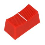 Buton potentiometru rosu 23x11x11mm