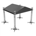 Scena mobila 8.5m x 6m x 7m