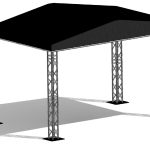 Scena fixa 8m x 6m x 5m