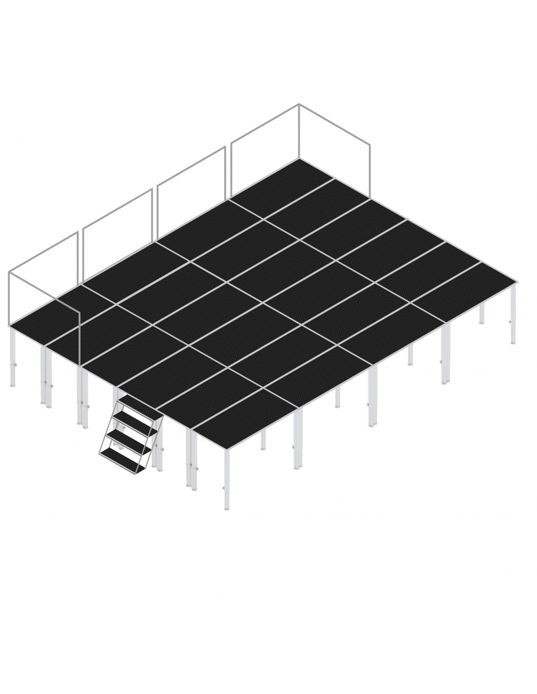 ps-products-14385-35218 Podium 10m x 8m exterior si interior cu scara si accesorii - imagine 1