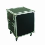 Rack Amplificatoare D.S.E. Anti-Shock 12U (Roti+Capace)