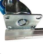 DSE 372081 blue wheel 80mm - imagine 4