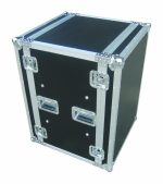 Rack Amplificatoare D.S.E. Anti-Shock 16U + Capace