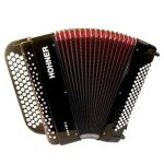 HOHNER Nova II 80 A, black, C-stepped