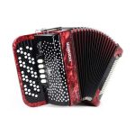 HOHNER Nova III 96 red, B-stepped