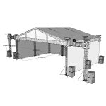 Scena concerte 28m x 14m x 8m - imagine 2