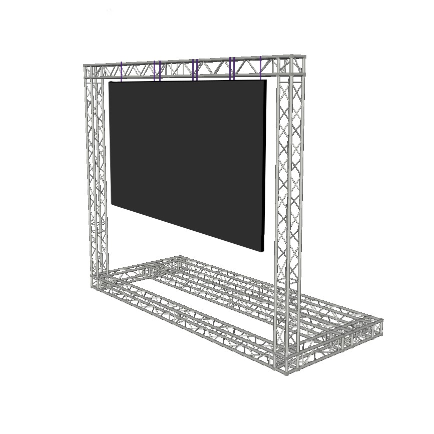 ps-products-15460-38050 Schela suport ecran led 5.6 x 3.6m - imagine 1
