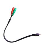 Cablu audio jack 3,5mm - 2 x Jack 3.5mm mama