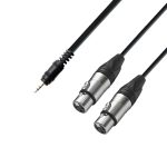 Cablu audio jack 3.5mm - 2*XLR mama 1.5m