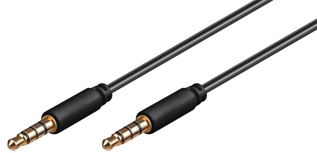 ps-products-16268-40197 Cablu AUX Stereo de 3,5 mm cu 4 pini - imagine 1