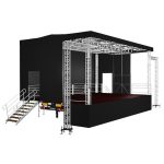 Scena mobila hidraulica 10 x 6 x 6,1m - imagine 2