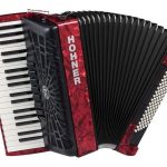 HOHNER Bravo III 96 red (SilentKey)
