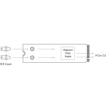 Magewell Eco Capture Dual SDI M.2 - placa de captura - imagine 4