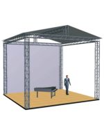 Scena aluminiu 8mx6mx6m cu prelata - imagine 2
