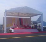 Scena aluminiu 8mx6mx6m cu prelata - imagine 3