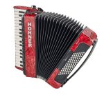 Hohner Bravo III 72 Red silent key