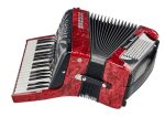Hohner Bravo III 72 Red silent key - imagine 5