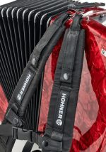 Hohner Bravo III 72 Red silent key - imagine 7