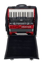 Hohner Bravo III 72 Red silent key - imagine 12