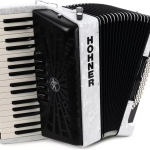 Hohner Bravo III 72 WH silent key